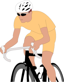 image d'un coureur cycliste